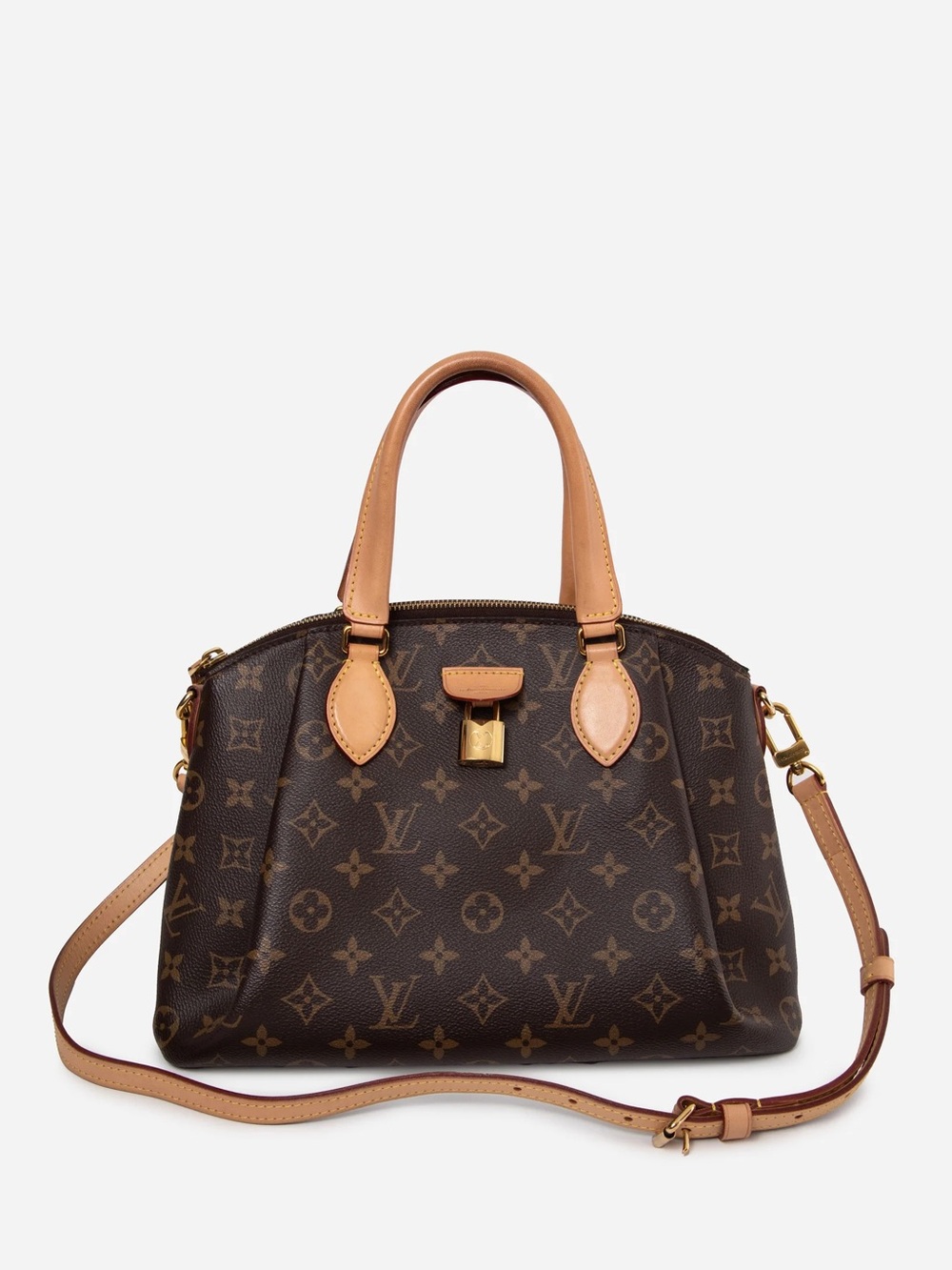 Louis Vuitton 2019 Monogram Canvas Rivoli PM Top Handle Bag